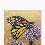 Citrine Monarch ( Original Painting ) - Heather Freitas - fine art home deccor