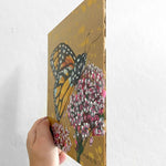 Citrine Monarch ( Original Painting ) - Heather Freitas - fine art home deccor