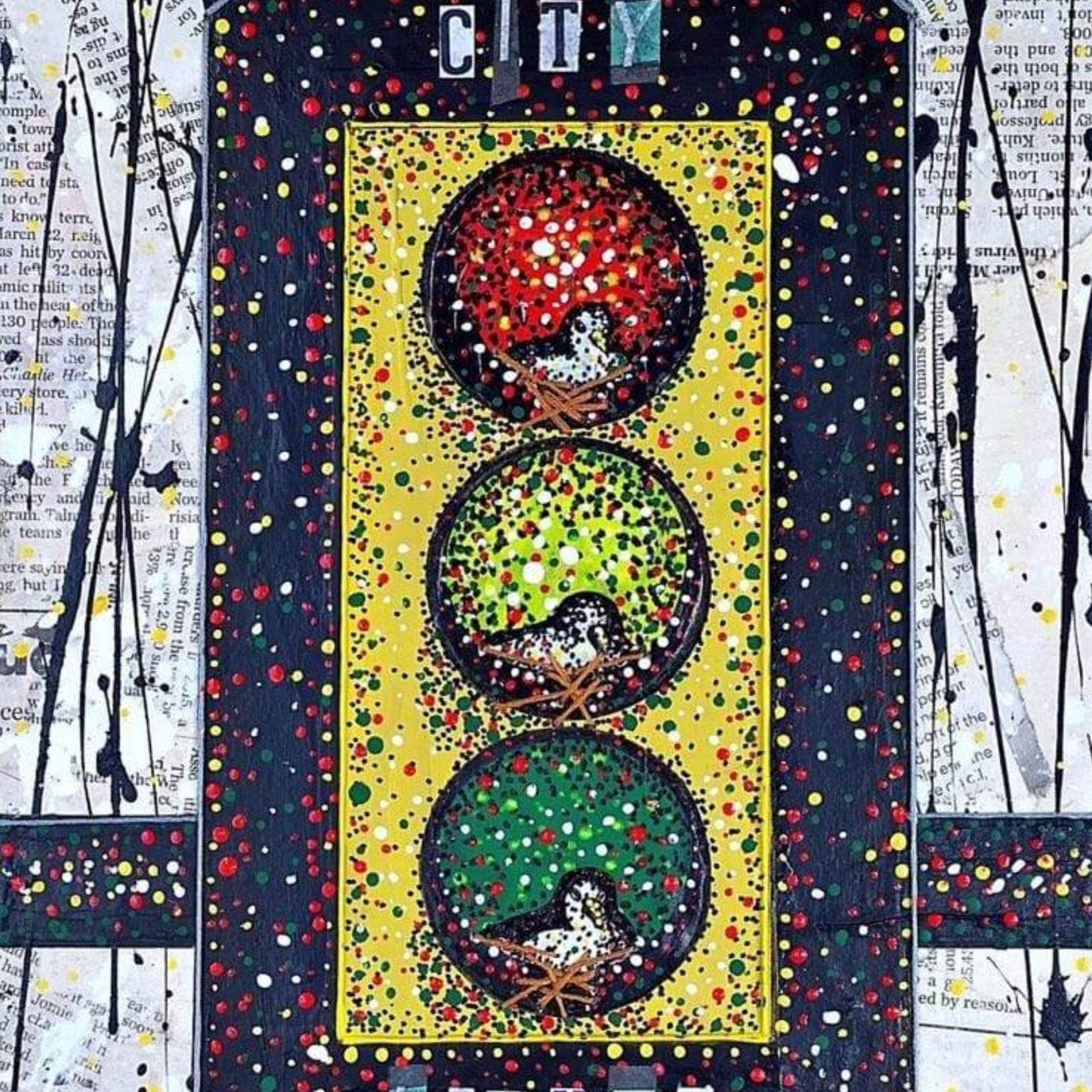 City Lights - Heather Freitas - fine art home deccor