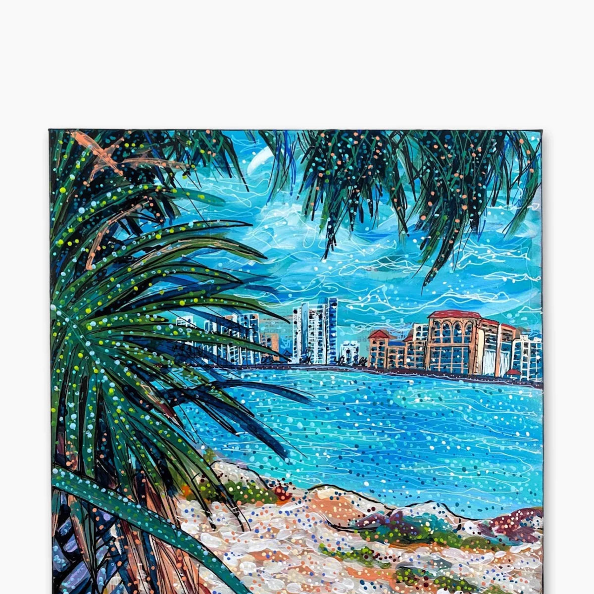 Clearwater , Florida - @ jeanniehargrave ( Original Painting ) - Heather Freitas - fine art home deccor