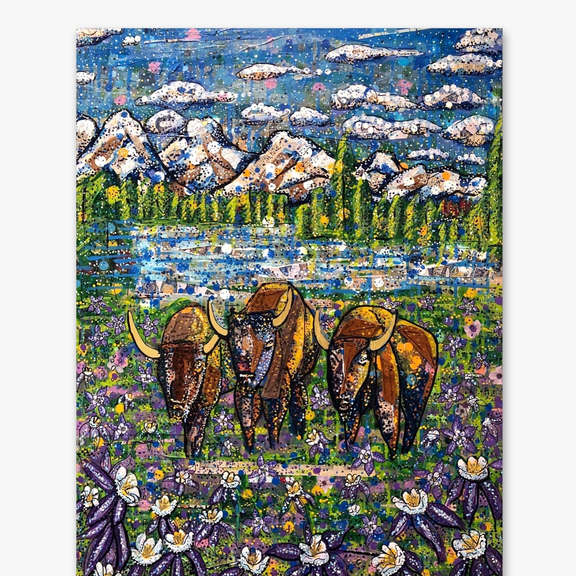 Colorado Dreaming ( Original Painting ) - Heather Freitas - fine art home deccor