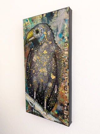 Common Black Hawk - Heather Freitas - fine art home deccor
