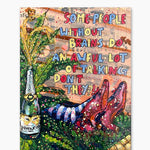 Coping Mechanisms Act 1 ( Original Painting ) - Heather Freitas - fine art home deccor