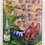 Coping Mechanisms Act 1 ( Original Painting ) - Heather Freitas - fine art home deccor