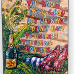 Coping Mechanisms Act 2 ( Original Painting ) - Heather Freitas - fine art home deccor