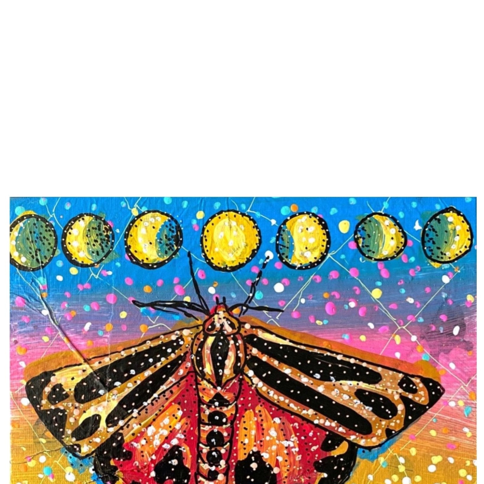 Cranberry Moth - Heather Freitas - fine art home deccor