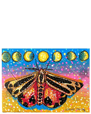 Cranberry Moth - Heather Freitas - fine art home deccor