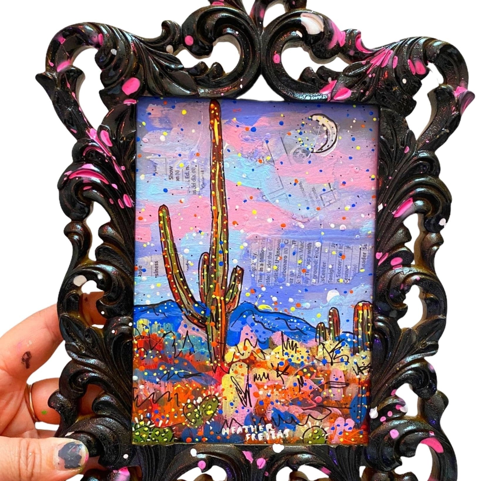 Crescent - Heather Freitas - fine art home deccor