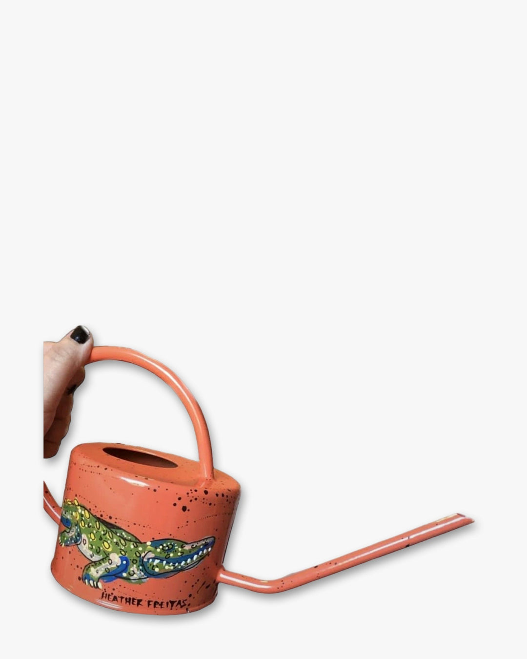 Crocodile Watering Can - Heather Freitas 