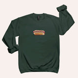 Hot Dog Unisex Crew Neck Sweatshirt