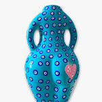 Daffodil Evil Eye Figurative Bud Vase - Heather Freitas - fine art home deccor