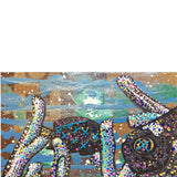 Damsel - fish Original painting - Heather Freitas - fine art home deccor