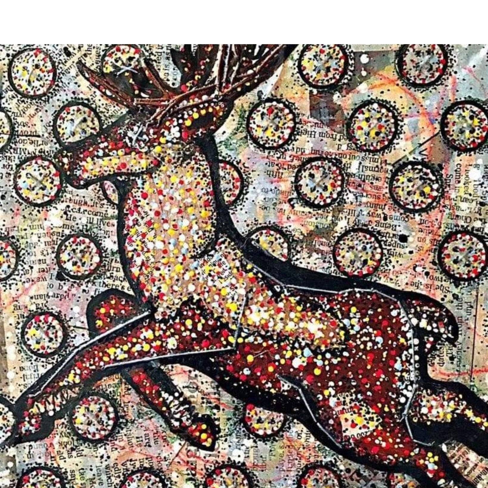 Dasher - Heather Freitas - fine art home deccor