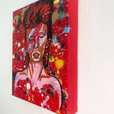 David Bowie Portrait Study - Heather Freitas - fine art home deccor