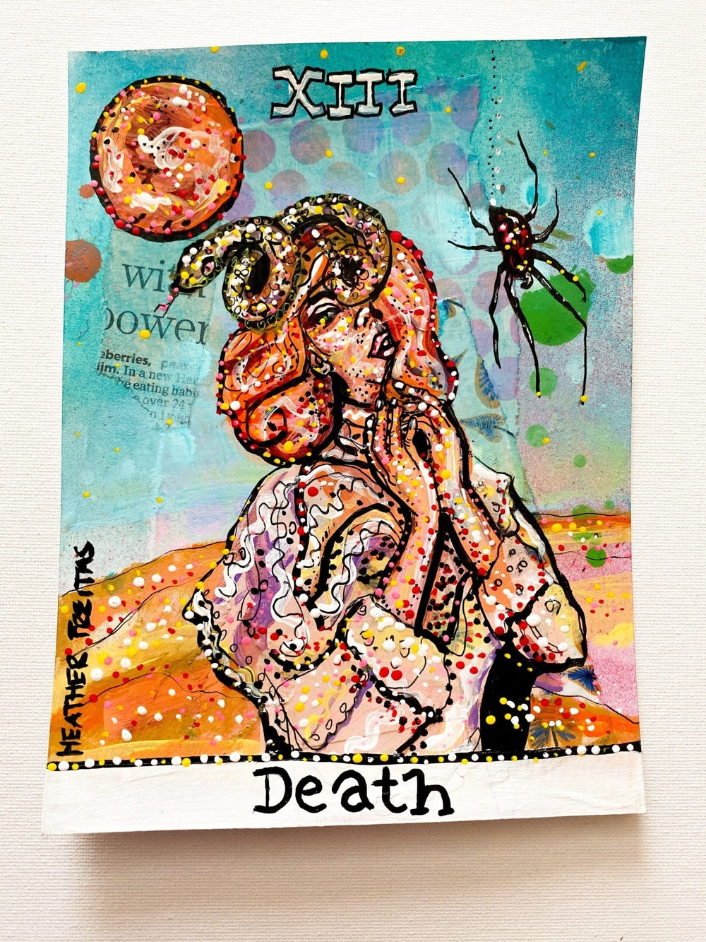 Death - Heather Freitas - fine art home deccor