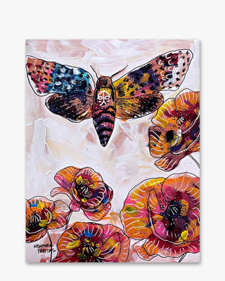 Death Moth - Heather Freitas - fine art home deccor
