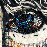 Depression ( Fine Art Tapestry With Beaded Accents ) - Heather Freitas - fine art home deccor
