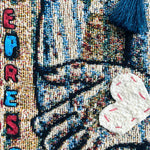 Depression ( Fine Art Tapestry With Beaded Accents ) - Heather Freitas - fine art home deccor