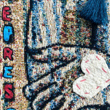 Depression ( Fine Art Tapestry With Beaded Accents ) - Heather Freitas - fine art home deccor