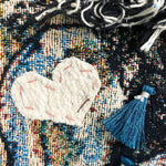 Depression ( Fine Art Tapestry With Beaded Accents ) - Heather Freitas - fine art home deccor