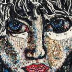 Depression ( Fine Art Tapestry With Beaded Accents ) - Heather Freitas - fine art home deccor