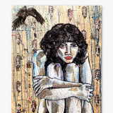 Depression ( Original Painting ) - Heather Freitas - fine art home deccor