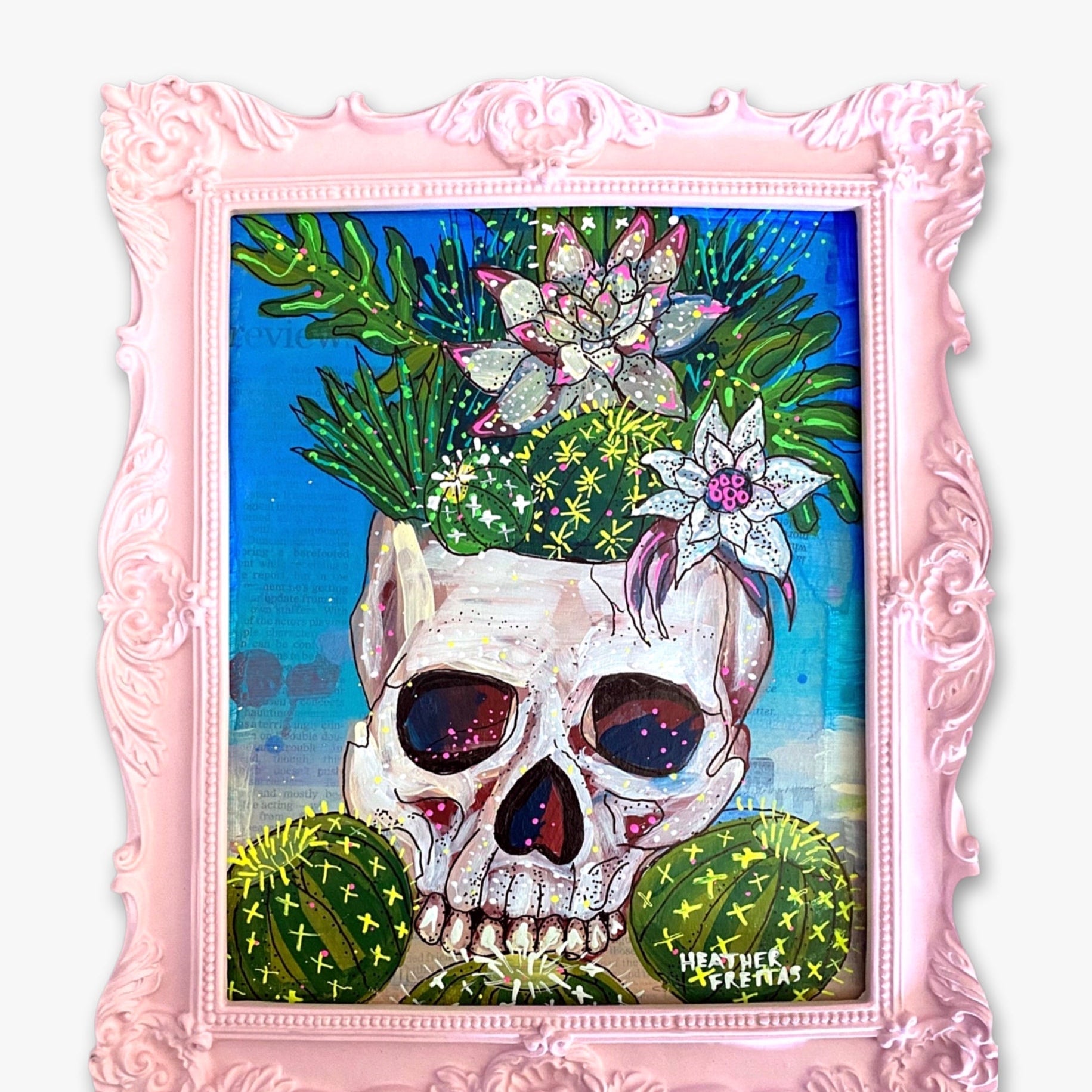 Desert Bloom - Heather Freitas - fine art home deccor