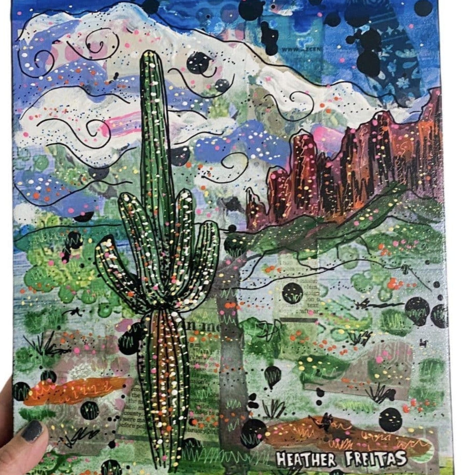 Desert Fall - Heather Freitas - fine art home deccor