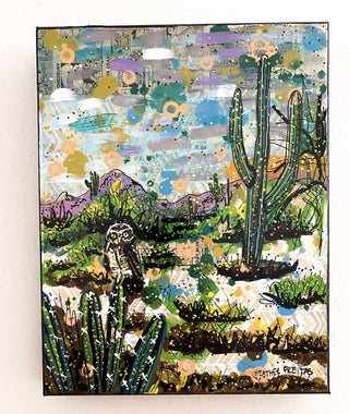 Desert Owl - Heather Freitas - fine art home deccor