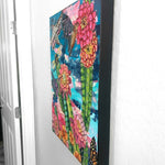 Desert Twilight Pollinators ( Original Painting ) - Heather Freitas - fine art home deccor