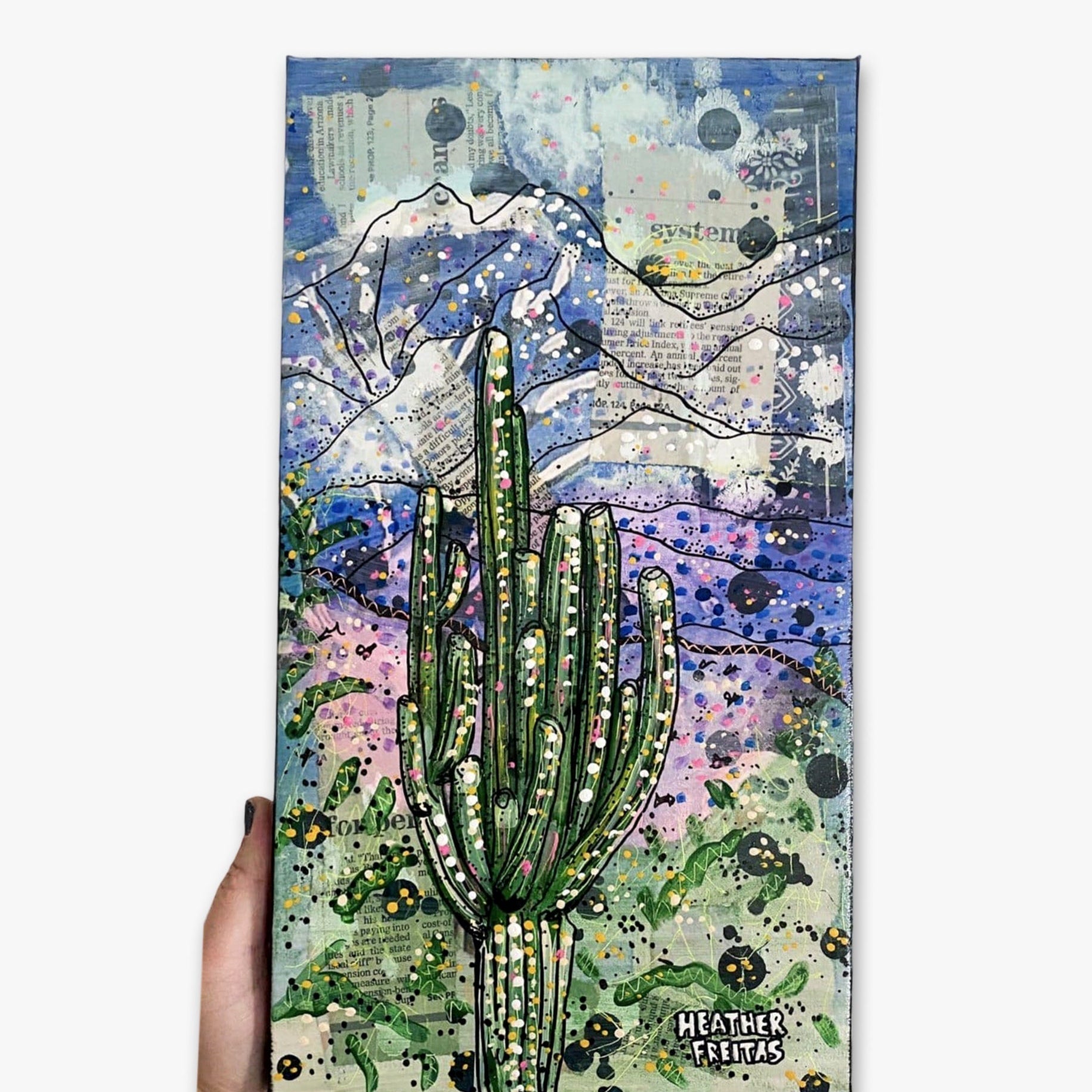 Desert Winter - Heather Freitas - fine art home deccor