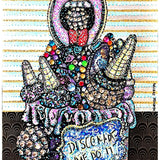 Disco Made Me Do It - Heather Freitas - fine art home deccor