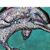 Dolphin Study - Heather Freitas - fine art home deccor