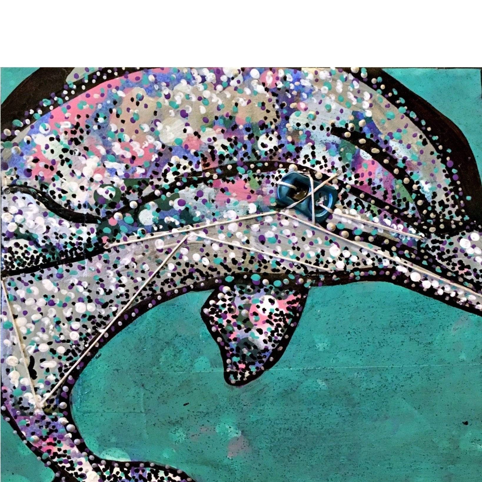 Dolphin Study - Heather Freitas - fine art home deccor