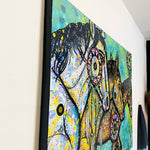 Dreaming Of Alchemy ( Original Painting ) - Heather Freitas - fine art home deccor