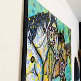Dreaming Of Alchemy ( Original Painting ) - Heather Freitas - fine art home deccor