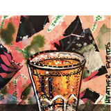 Drink Happy Thoughts - Heather Freitas - fine art home deccor
