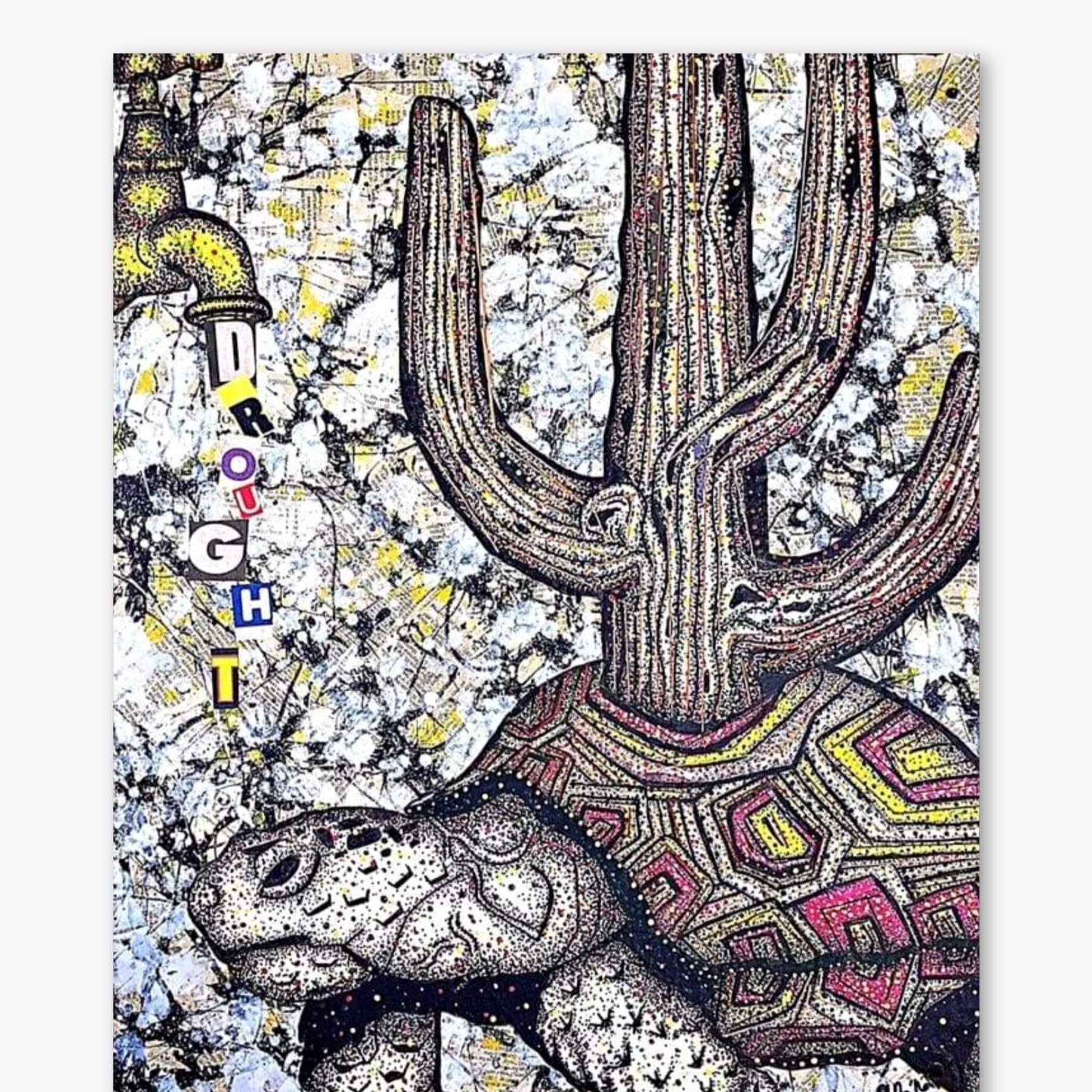 Drought ( Original Painting ) - Heather Freitas - fine art home deccor