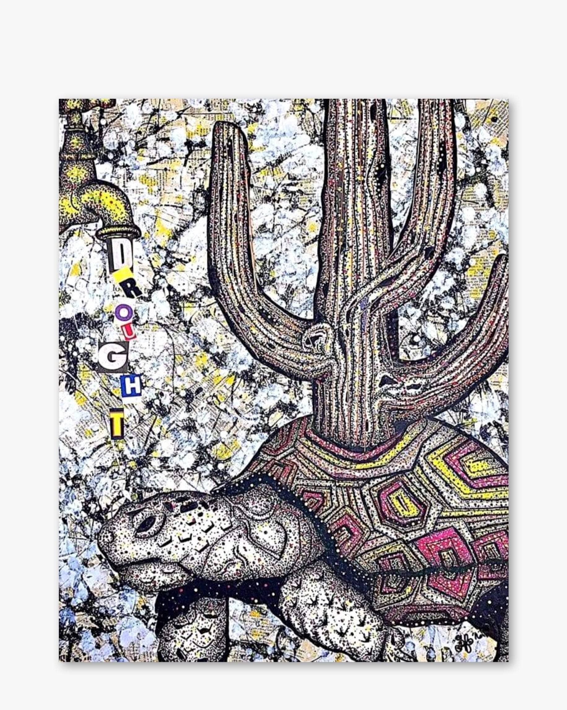 Drought ( Original Painting ) - Heather Freitas - fine art home deccor