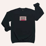Pink Mixtape Unisex Crew Neck Sweatshirt