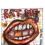 Eat Me - Original Painting - Heather Freitas - fine art home deccor