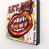 Eat Me - Original Painting - Heather Freitas - fine art home deccor
