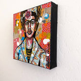 Eat Your Heart Out - Frida ( original painting ) - Heather Freitas - fine art home deccor