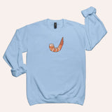 Shrimp Unisex Crew Neck Sweatshirt