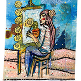 Eight Of Pentacles - Heather Freitas - fine art home deccor