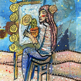 Eight Of Pentacles - Heather Freitas - fine art home deccor