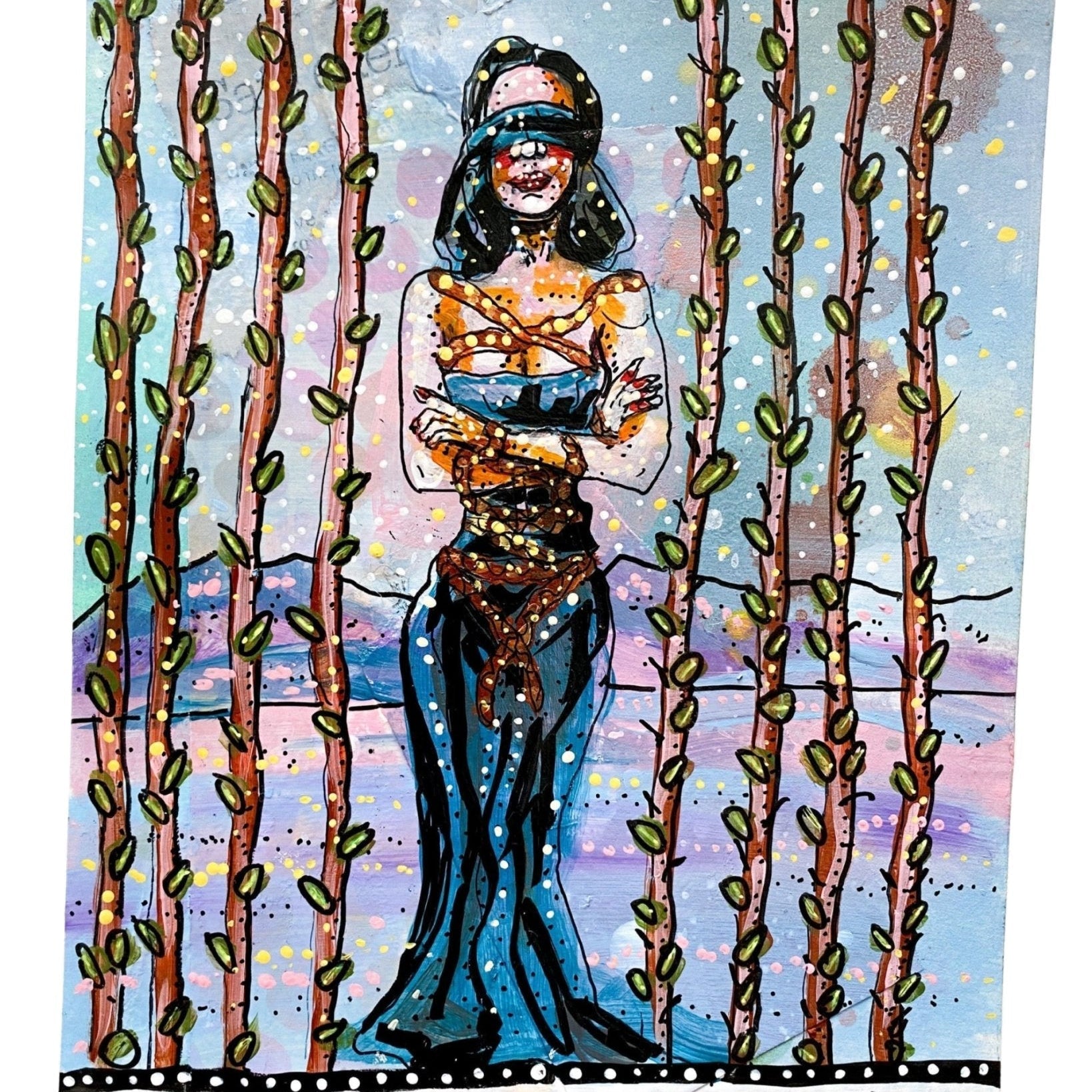 Eight Of Swords - Heather Freitas - fine art home deccor