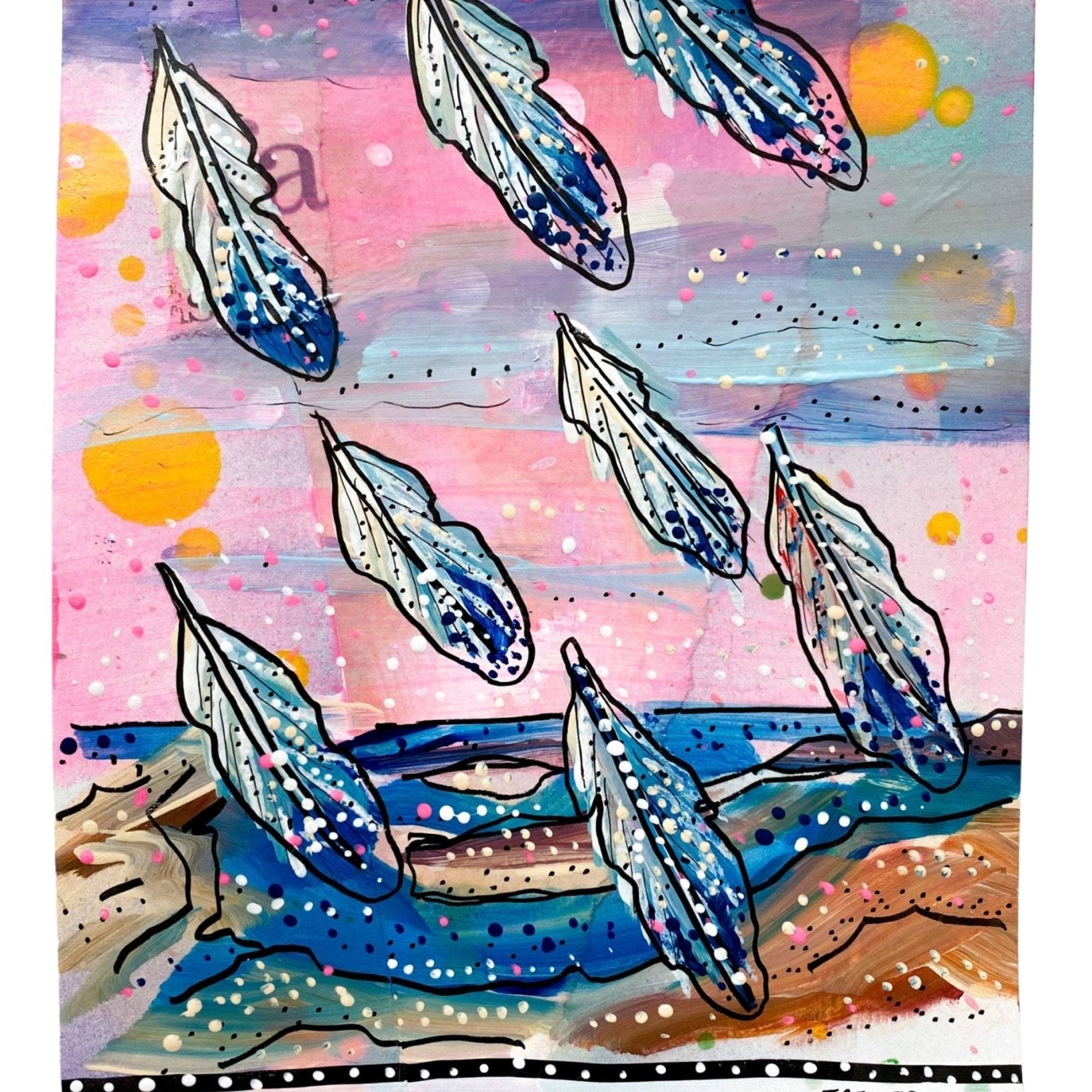 Eight Of Wands - Heather Freitas - fine art home deccor