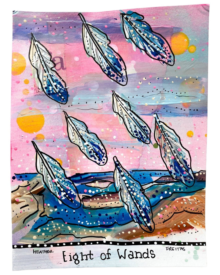 Eight Of Wands - Heather Freitas 