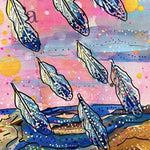 Eight Of Wands - Heather Freitas - fine art home deccor